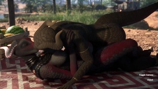 She Inserts Her Hard Futanari Dick Into Her Furry Friend’s Juicy Pussy Wild Life 3D Porn Game Rpg