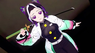 Shinobu Kocho Demon Slayer Is Fucked By Tomioka Giyuu – Hentai 3D + POV