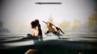 Skyrim Mod σέξι κολύμβηση στη λίμνη Honrich