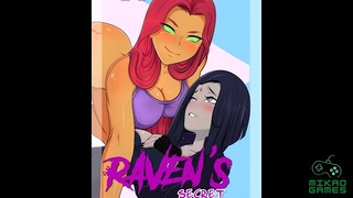 Starfire X Raven – Teenager Futanari Gå!!!