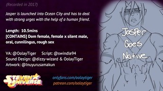 Steven Universe Jasper se lance dans le doublage de bandes dessinées natives par Oolay-Tiger