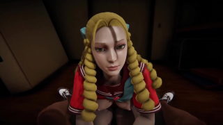 Street Fighter Karin se come una polla negra Vídeo completo