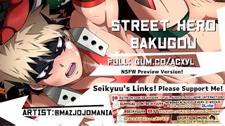 Bakugou, herói de rua difícil e estúpido! My Hero Academia Asmr Arte por: Mazjojomania