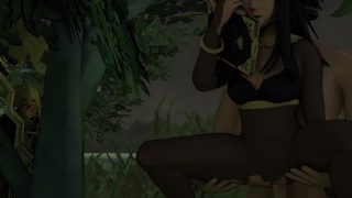 Tharja bị một tên cướp làm tình trong khi Robin đang theo dõi – Fire Emblem Awakening 3D Hentai