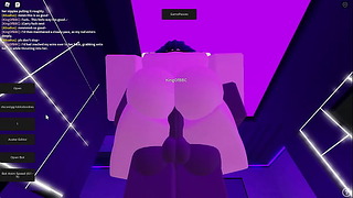 That Damn Girl Is Back To Fucking A Big Cock! Roblox