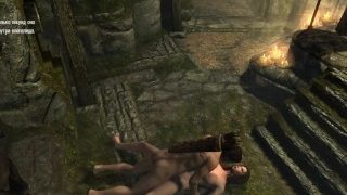 The Beauty Lydia Is Fucked By The Townspeople Right On The Street Of The City Skyrim Lydia