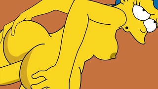 Симпсоны – Мардж Симпсон порно