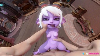Tristana League Of Legends Being Used 3D Animation With Sound