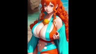 Try To Not Cum With Nami Compilation