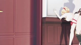 Свети Валентин с Жан – Creampie – Напълно озвучена анимация