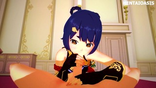 Xiangling Genshin Impact – Hentai 3D + POV