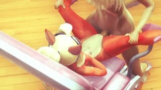 Crash Bandicoot Hentai Harig - Coco handjob, boobjob en geneukt