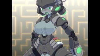 Furry Animation Robot Cowgirl