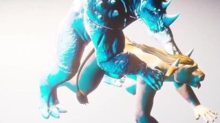 Furry Eva Loves A Huge Furry Cock