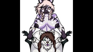 Furry Futa Doggystyle Commission