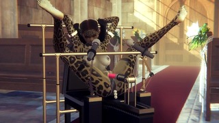 Furry Hentai Tiger Girl Is Fucked By Futanari In Chuch