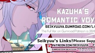Impacto de Genshin – ¡El viaje romántico de Kazuha! Arte de la oyente femenina: Avariarts