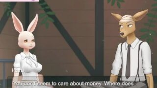 Тайная жизнь Хару. Глава 1. Сексуальный пушистый кролик Полная галерея Hentai Игра Звери