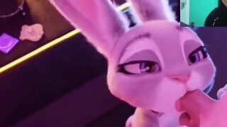 Judy Hopps Kouření a příjem cum na obličej – exkluzivní Hentai Animace Od Furry Zootopia Un