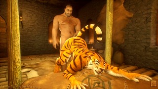 Karra Furry Tigress And Big Guy