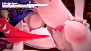 Kujou Sara Genshin Impact 3D Hentai Animation 02 Shortver