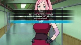 Treinador de Kunoichi 5 Naruto Conversando com Sakura