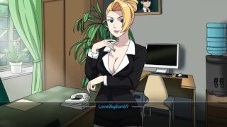 Kunoichi Trainer – Naruto Trainer V0.22.1 Part 122 Sucking Secretary Boobs By Loveskysan69