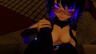 Mistress Tdet knepper hendes Furry Pet VR Chat