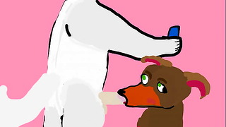 Mi primer porno peludo en 2D
