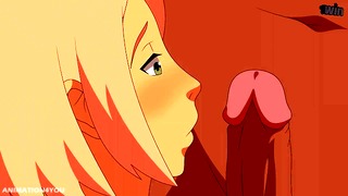 Naruto Porn Parody Sakura Sasuke Anime Cartoon Hentai Hard Sex Cumming Kunoichi Trainer Tits Pussy