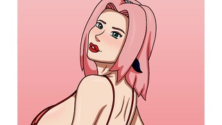 Sakura Clásica Y En Lencería – Naruto