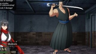 Samurai-hærværk - Den mest intense varulvesex i dette spil lodne Hentai
