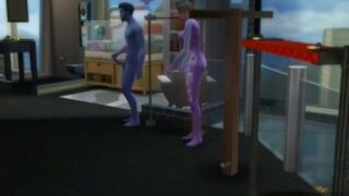 Buitenaardse Sims BDSM