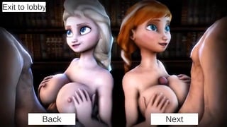 Fh – Elsa La Reine des Neiges SFM Par Foxie2K