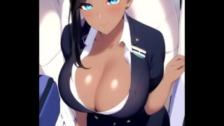 Asistente de vuelo Ai Hentai Compilación