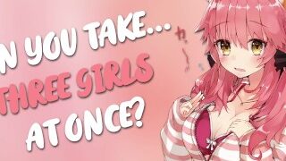 Fucking Your Cute Puppy Girl Harem! Asmr Audio Roleplay