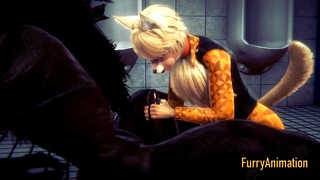 Furry Yaoi – Demond Wolf And Cute Fox Yiff 1/2