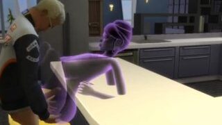 Pokojówka-duch The Sims 4 3D