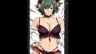 Hot Anime Girls In Sexy Lingerie Ai-Animated Compilation