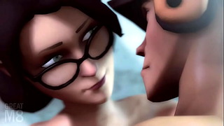 Miss Pauling And Scout – Team Fortress 2 SFM With Sound