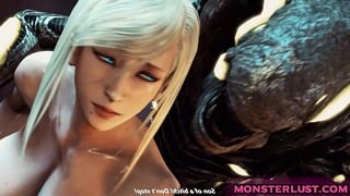 Monsters Love To Destroy Teen Pussy – 3D Hentai Compilation