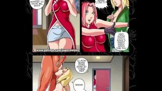 Naruto - 关于 Sakura 秘密未经审查