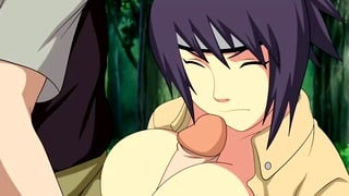 Naruto: Anko Use Her Big Tits Hentai