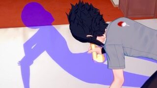 Naruto Yaoi – Sasuke Handjob
