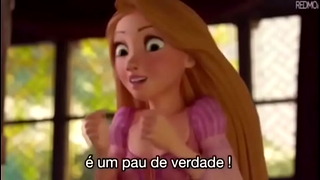 Rapunzel É Fodida Na Torre Dublado