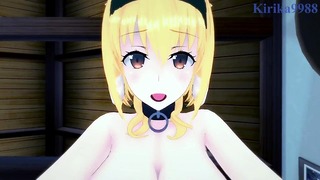 Roxanne And I Have Intense Sex In The Bedroom. – Harem In The Labyrinth Of Another World POV Hentai
