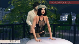 Sims 4. World Fuck Tour – France
