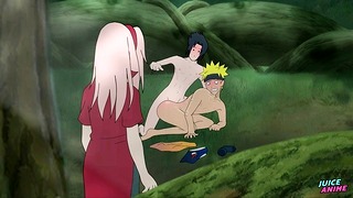 Sodom og Konoha – Naruto Parodi – Yaoi Hentai Juice Anime