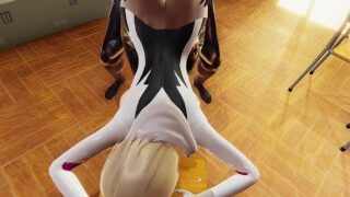 Spider Gwen Deepthroat, Anal, BDSM Samling - Spiderman Tegnefilm Hentai