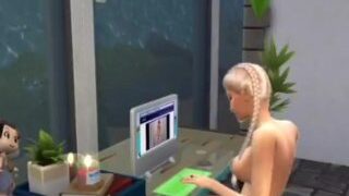 Espionando Mia Sims 4